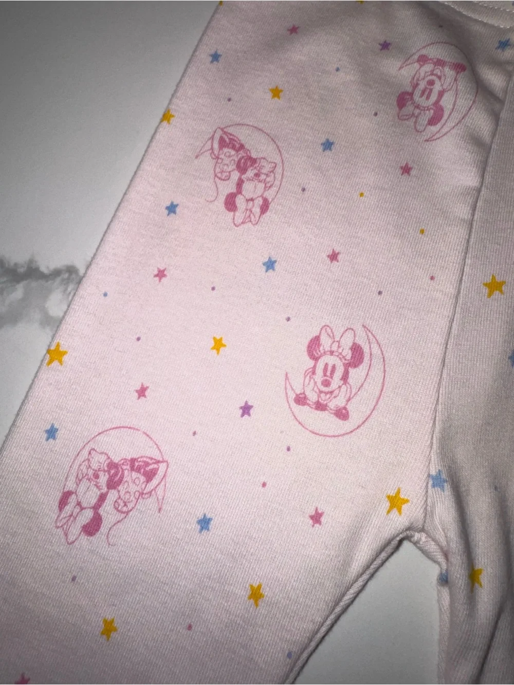 Old Navy Girls’ Minnie Mouse Pajamas Love Always Moon & Stars 3T